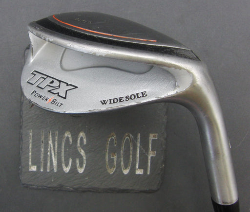 Power Bilt TPX Wide Sole 59° Sand Wedge Regular Steel Shaft Power Bilt Grip