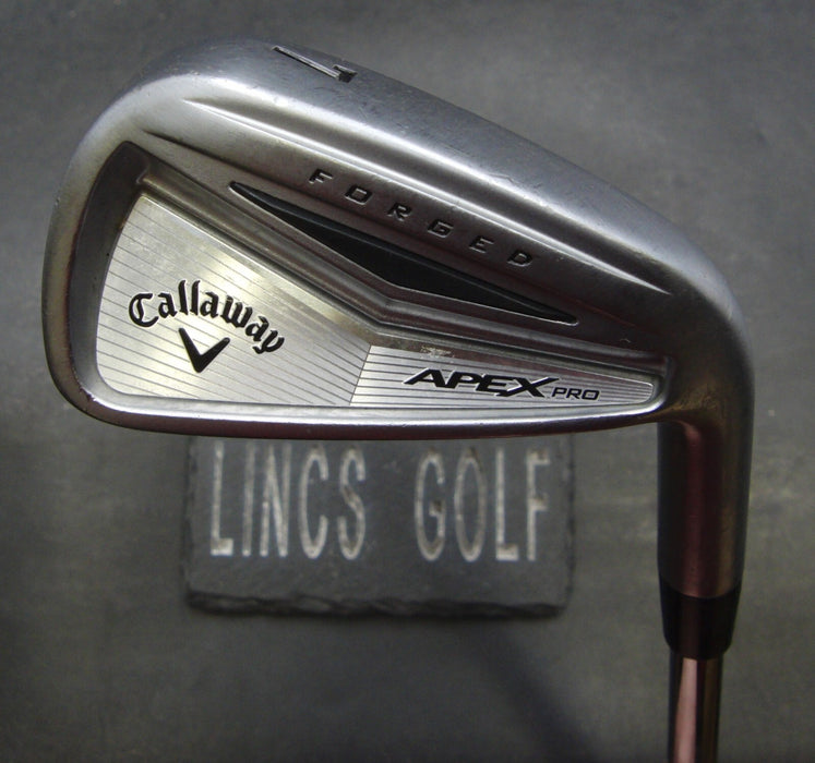 Callaway Apex Pro Forged 7 Iron Stiff Steel Shaft Golf Pride Grip
