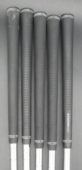 Set of 5x Adams Golf SpeedLine Irons 6-PW Uniflex Steel Shafts Adams Golf Grips