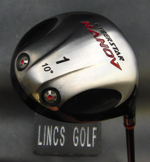 Yonex CyberStar NanoV 10° Driver Stiff Graphite Shaft Nexgen Grip