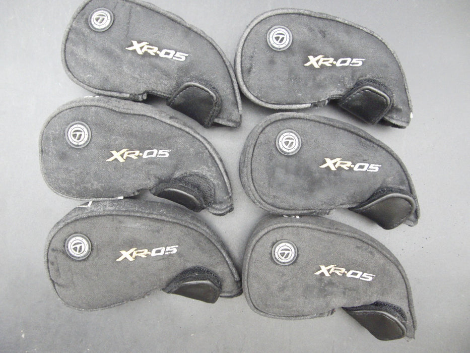 Set of 7x TaylorMade XR-05 / r7 cgb Irons 4-PW Regular Graphite Shafts & H/C