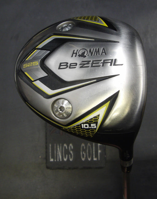 Honma BeZeal 525 10.5° Driver Stiff Graphite Shaft GolfPride Grip