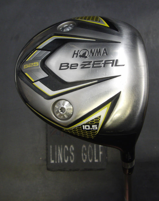 Honma BeZeal 525 10.5° Driver Stiff Graphite Shaft GolfPride Grip