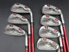Set of 7x TaylorMade Burner Japanese Model 4-PW Irons Stiff Graphite Shafts