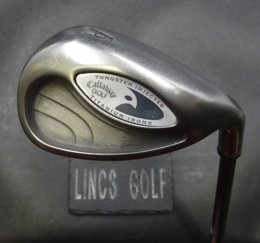 Callaway Hawkeye Gap Wedge Stiff Graphite Shaft Golf Pride Grip