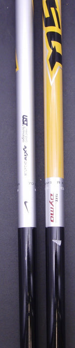 Set of 2 Nike SQ Dymo2 Quad Keel 3+4 Woods Regular Graphite Shafts Nike Grips