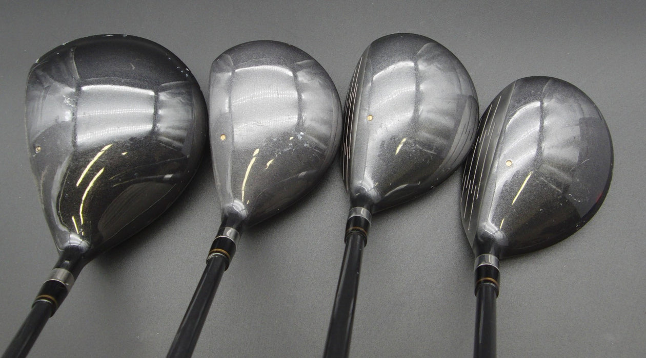 Set of 4 Power Play System 3000 15° 3 + 19° 5 + 23° 7 Woods & 10.5° Driver*