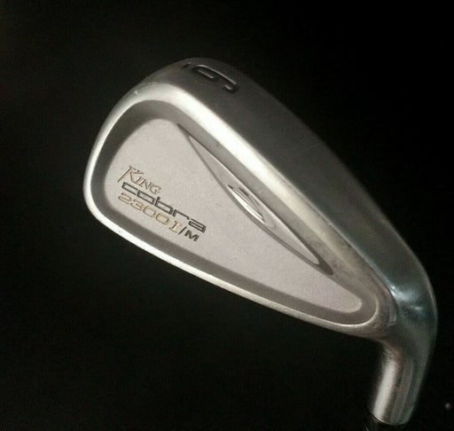 King Cobra 2300 I/M 6 Iron  Stiff Flex Steel Shaft Golf Pride