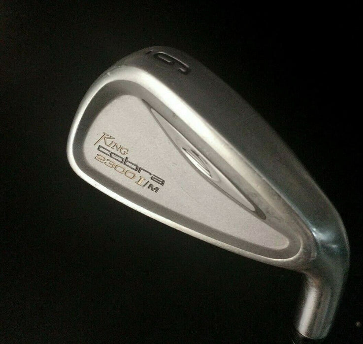 King Cobra 2300 I/M 6 Iron  Stiff Flex Steel Shaft Golf Pride