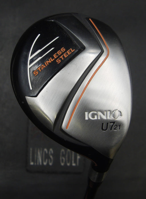 Ignio Stainless Steel 21° 7 Hybrid Regular Graphite Shaft Ignio Grip