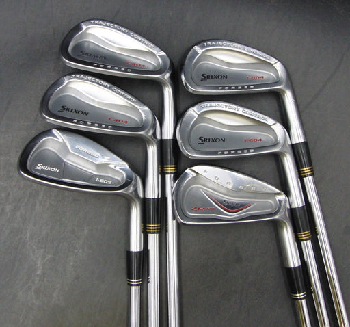 Set of 6 x Combo Srixon I-404/ZR-600 Irons 5-PW Stiff Steel Shafts G/P Grips