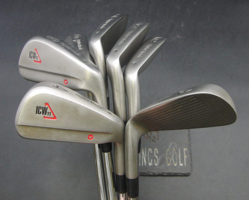 Set of 7x TaylorMade ICW-11 4-PW Irons Regular Steel Shafts TaylorMade Grips