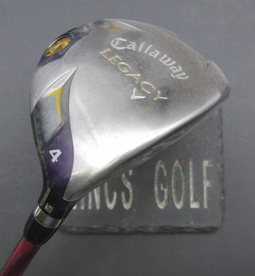 Callaway Legacy 4 Wood Regular Graphite Shaft Callaway Grip