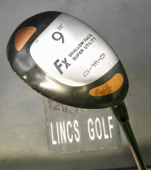 AMC FX Shallow Face 26° 9 Hybrid Regular Graphite Shaft Tour Arrow Grip