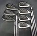 Set of 7 x Callaway Great Big Bertha Irons 5-SW Stiff Steel Shafts Mixed Grips*