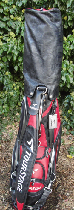 6 Division BridgeStone Carry Trolley Golf Clubs Bag**