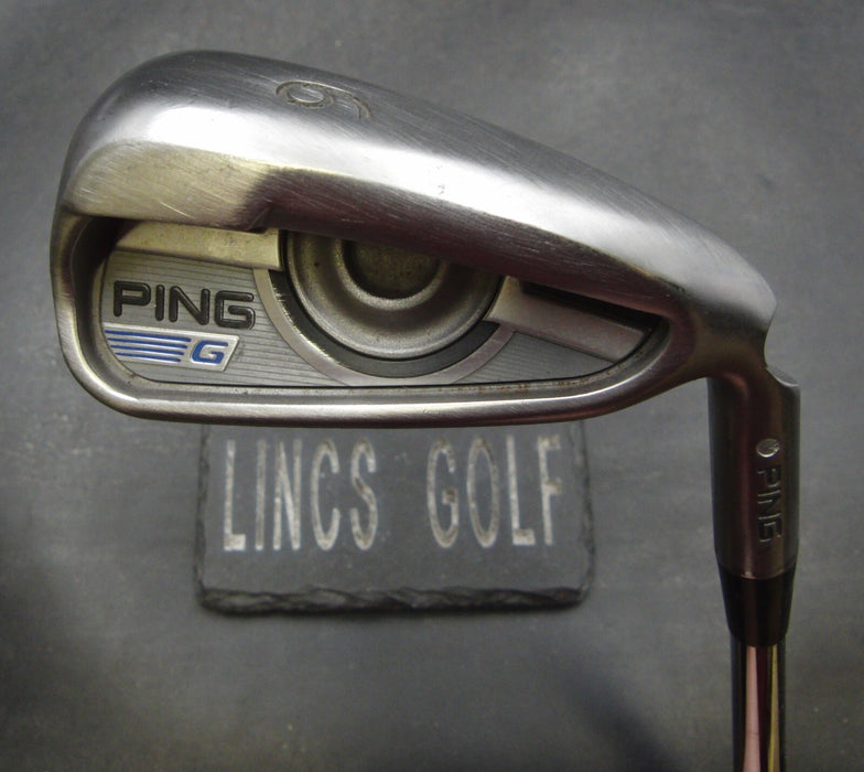 Ping G Series Silver Dot 6 Iron Regular Steel Shaft Golf Pride Grip