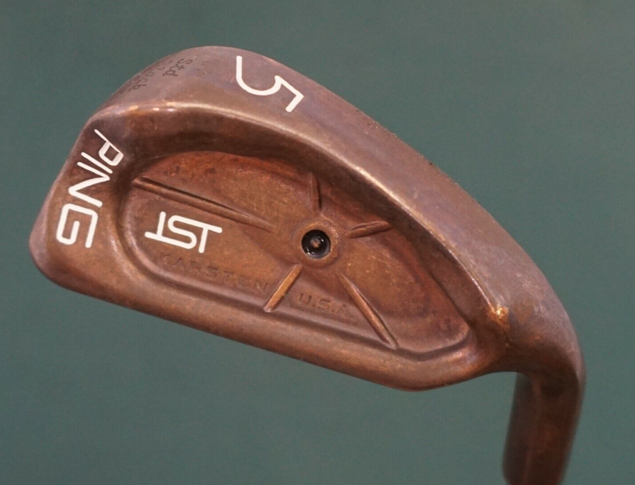 Ping ISI Beryllium Copper BeCu Black Dot 5 Iron Stiff Steel Shaft Ping Grip