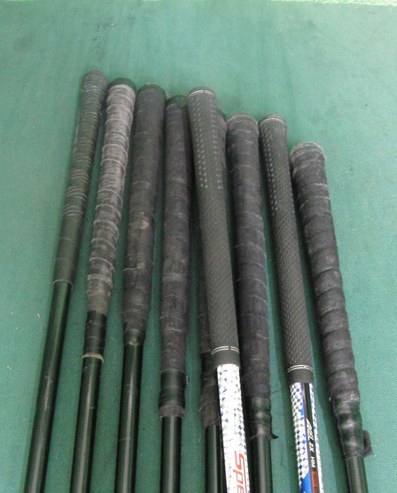 Japanese Combo Set 9 x TSURUYA AXEL-II/ AXEL ZX Irons 4-SW+AW Stiff Graphite