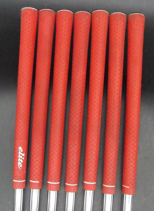 Set of 7 x Srixon I-201 TC Irons 4-PW Stiff Steel Shafts Elite Grips*