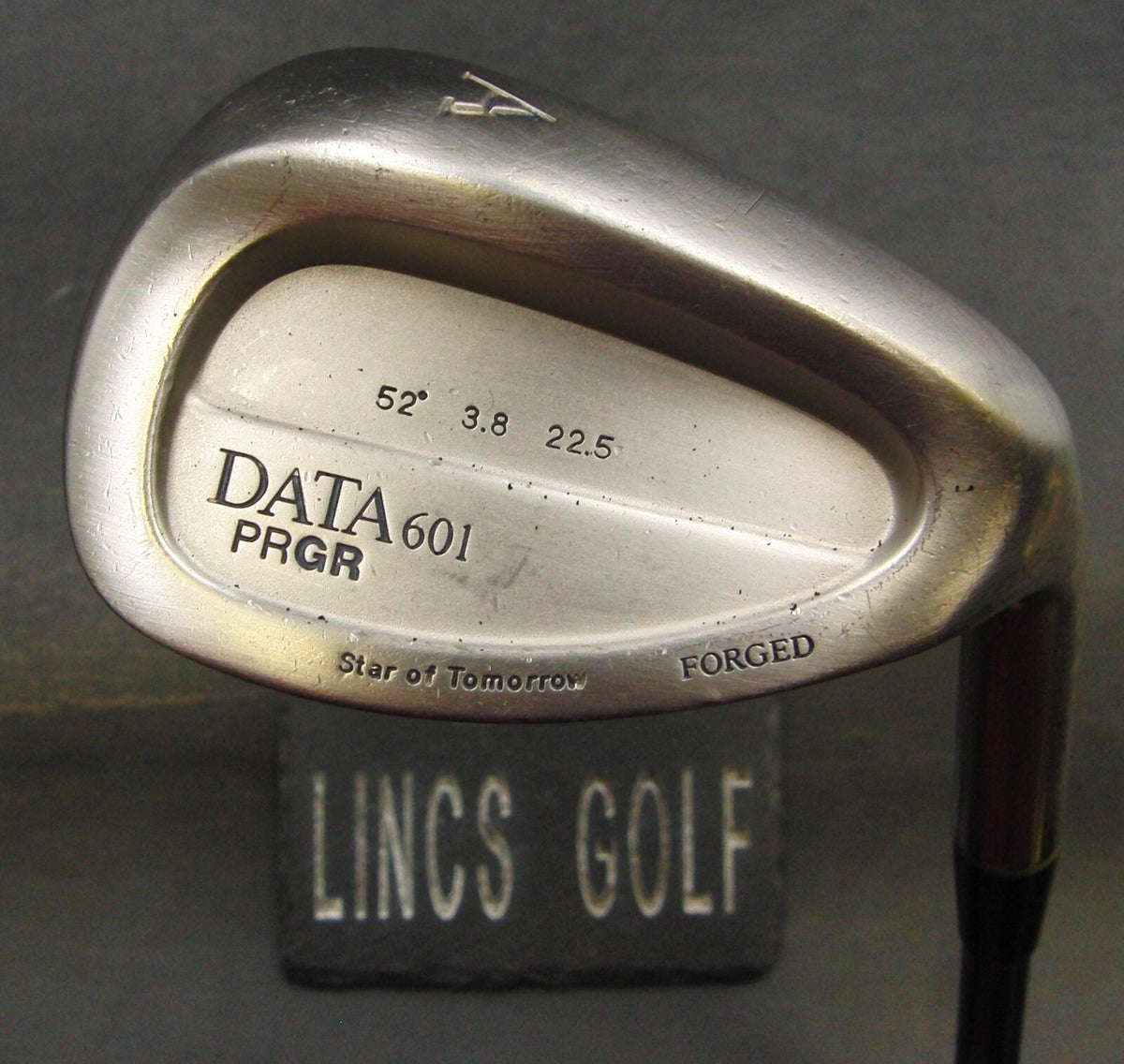 PRGR Data 601 Forged Gap Wedge Stiff Graphite Shaft PRGR Grip ...