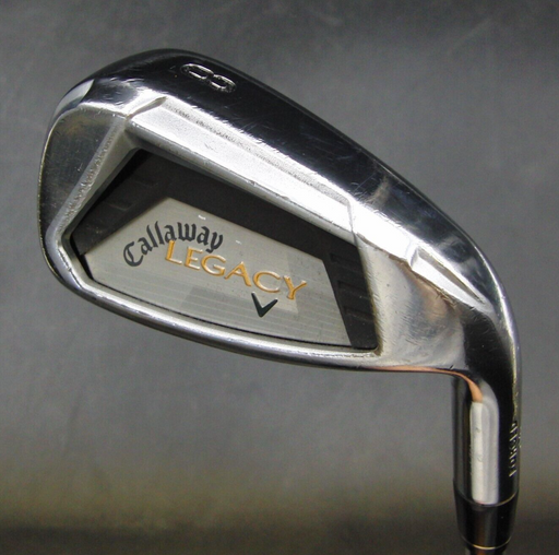 Callaway Legacy 8 Iron Stiff Steel Shaft NO1 Grip