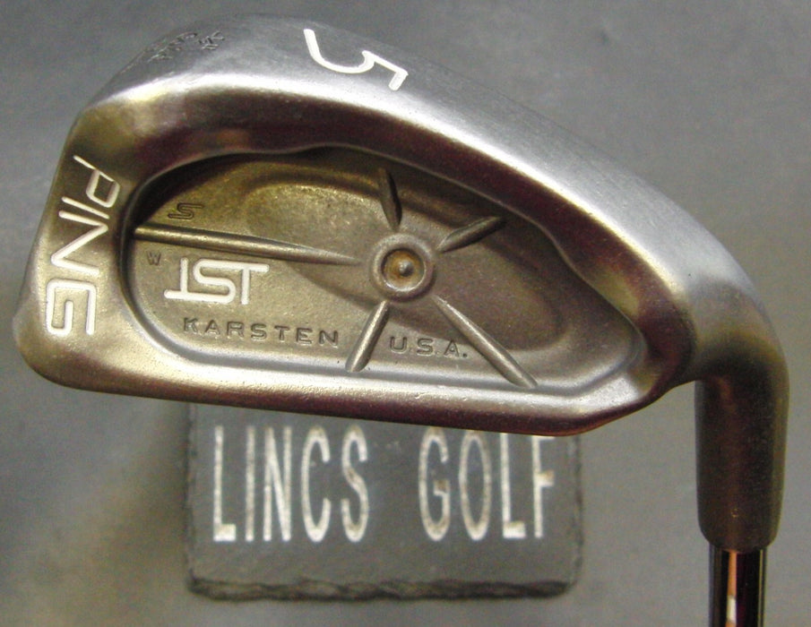 Ping Karsten ISI Black Dot 5 Iron Seniors Steel Shaft Ping Grip
