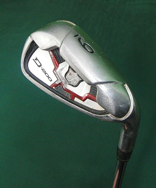 Wilson Staff D-200 9 Iron Uniflex Steel Shaft LAMKIN Grip