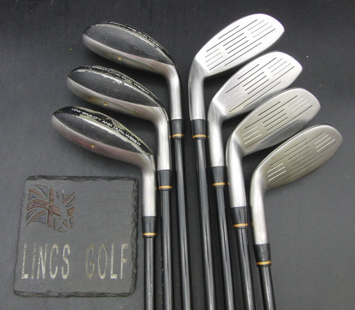 Set of 7x Spalding High Ball 5-PW + GW Irons Regular Graphite Shafts