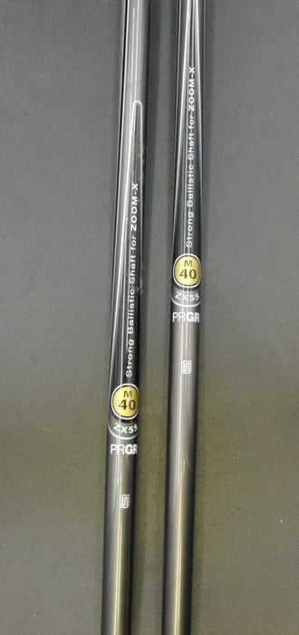 Japanese Set of PRGR 2 Zoom X3-X4  22°&19° PRGR Regular Graphite Shaft