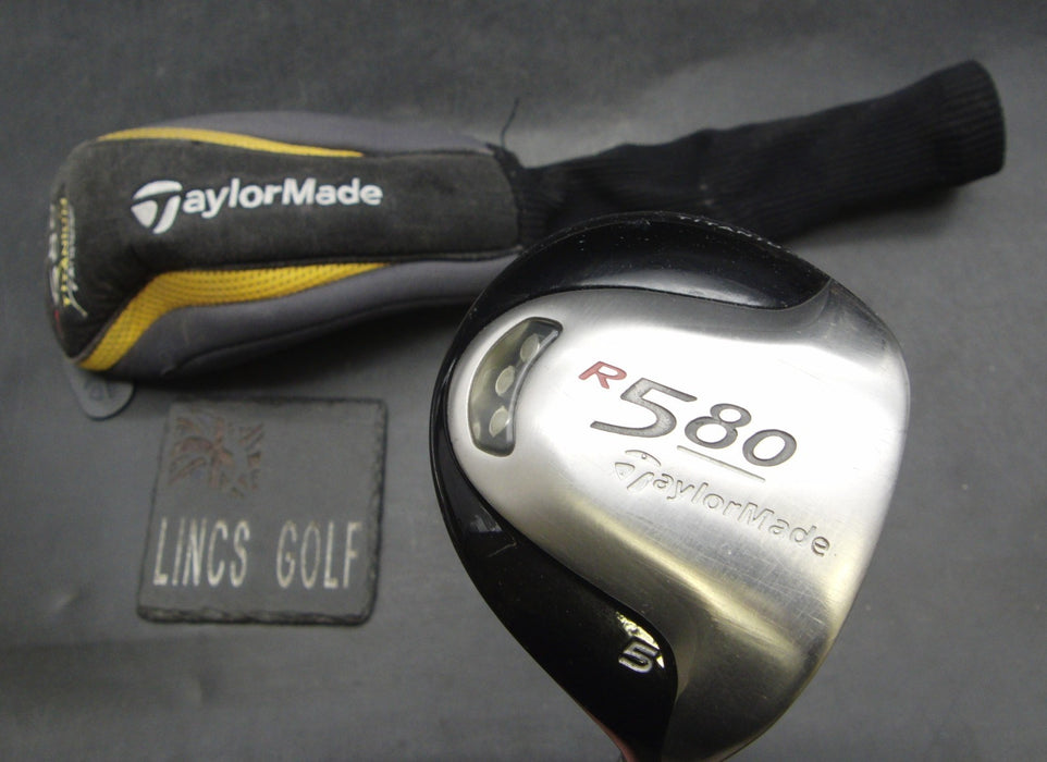 TaylorMade R580 5 Wood Regular Graphite Shaft TaylorMade Grip & TaylorMade HC