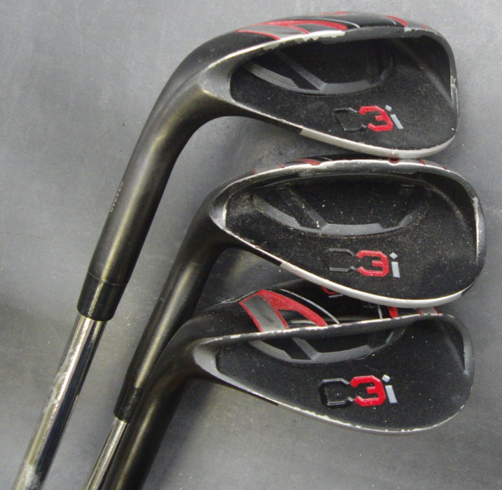 Left-Handed Set of 3 C3i 55° + Lob + 59° + 65° Sand Wedges Regular Steel Shafts*
