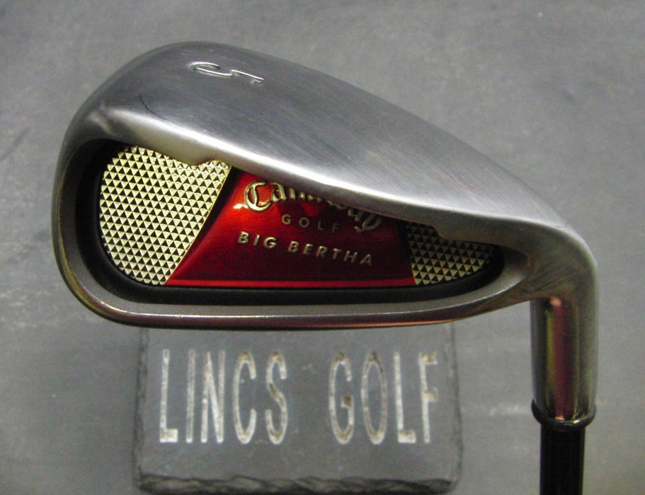 Callaway Big Bertha 2008 5 Iron Stiff Graphite Shaft Callaway Grip