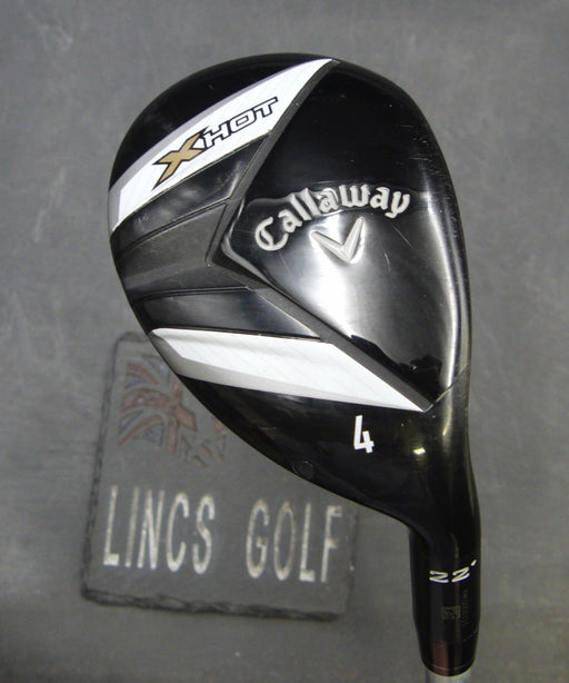 Callaway X Hot 22° 4 Hybrid Regular Graphite Shaft Golf Pride Grip*