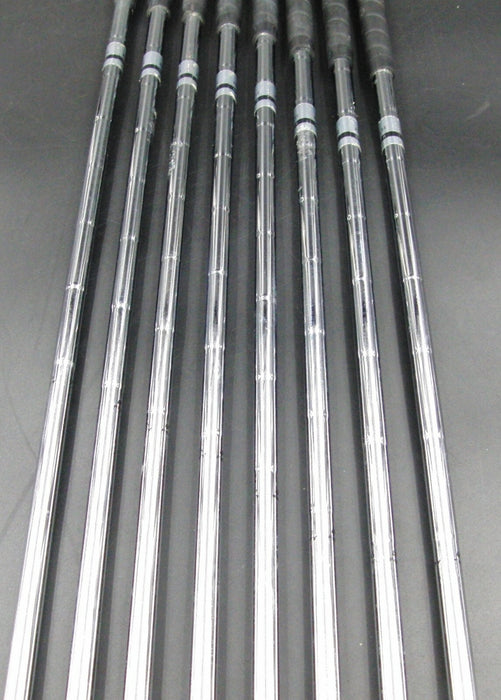 Set Of 8 x Pebble Beach GS-01 Irons 4-PW+AW  Regular Steel Shafts Royal Grips