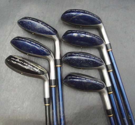 Set of 7 x Spalding High Ball Irons 5-PW+GW Regular Graphite Shafts