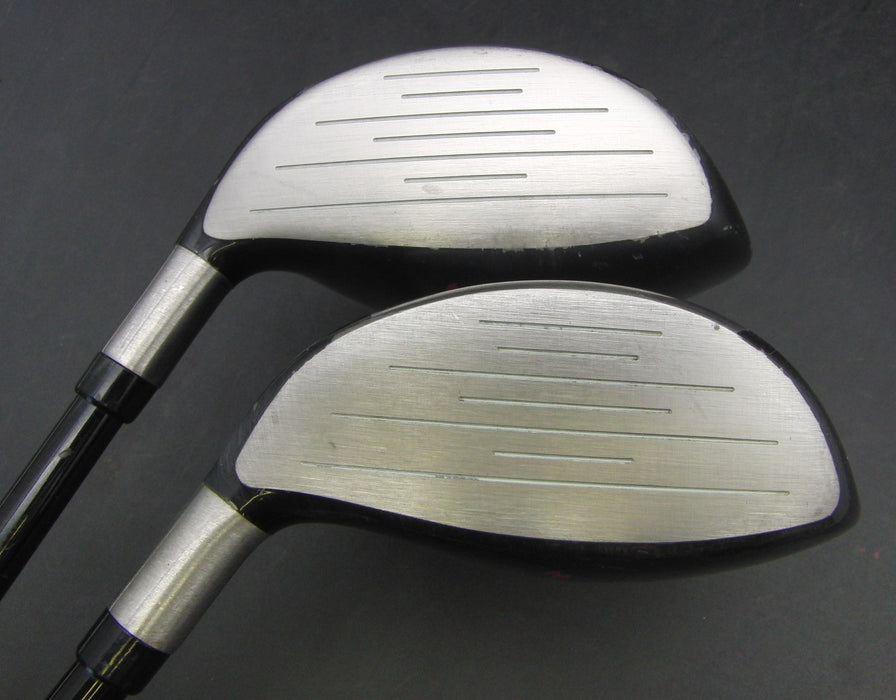 Set of 2 TaylorMade Superfast Burner 15° 3 Wood + 18° 5 Wood