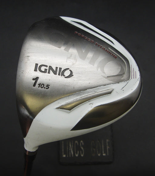 Left-Handed Ignio Forged 10.5° Driver Stiff Graphite Shaft Ignio Grip