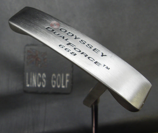Odyssey Dual Force 668 Putter 86cm Length Steel Shaft PSYKO Grip