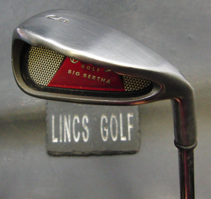 Callaway Big Bertha 5 Iron Uniflex Steel Shaft Callaway Grip