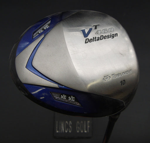 Tobunda VT460 DeltaDesign 10° Driver Stiff Graphite Shaft Tobunda Grip