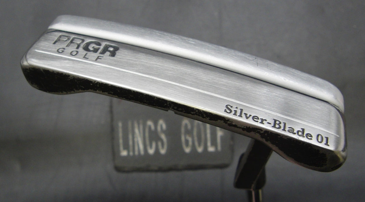 PRGR Silver Blade 01 Putter Steel Shaft 86cm Length Nex Grip