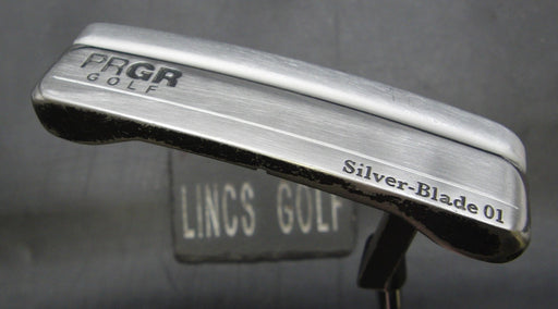 PRGR Silver Blade 01 Putter Steel Shaft 86cm Length Nex Grip