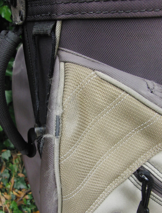 9 Division OGIO Cream/Grey Cart Carry Golf Club Bag