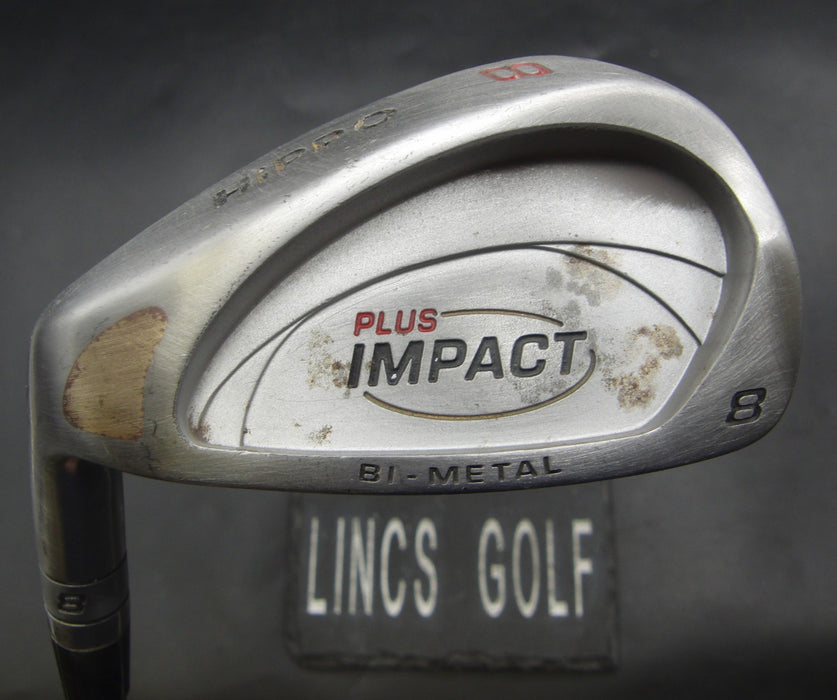 Left-Handed Hippo Plus Impact 8 Iron Regular Graphite Shaft Hippo Grip