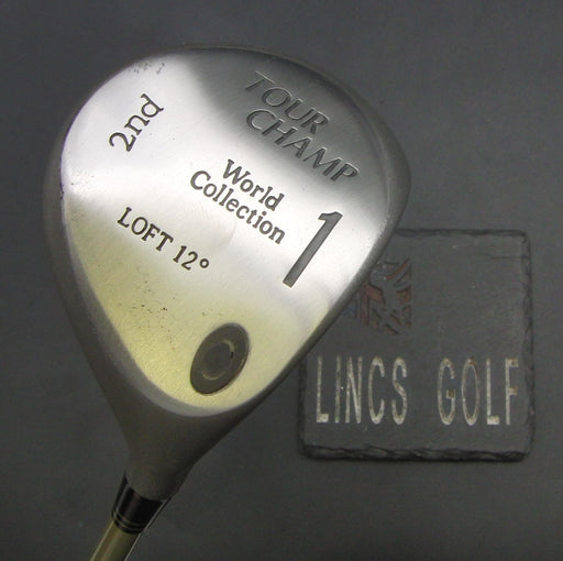 Tour Champ World Collection 12° Driver Regular Graphite Shaft Swing Rite Grip