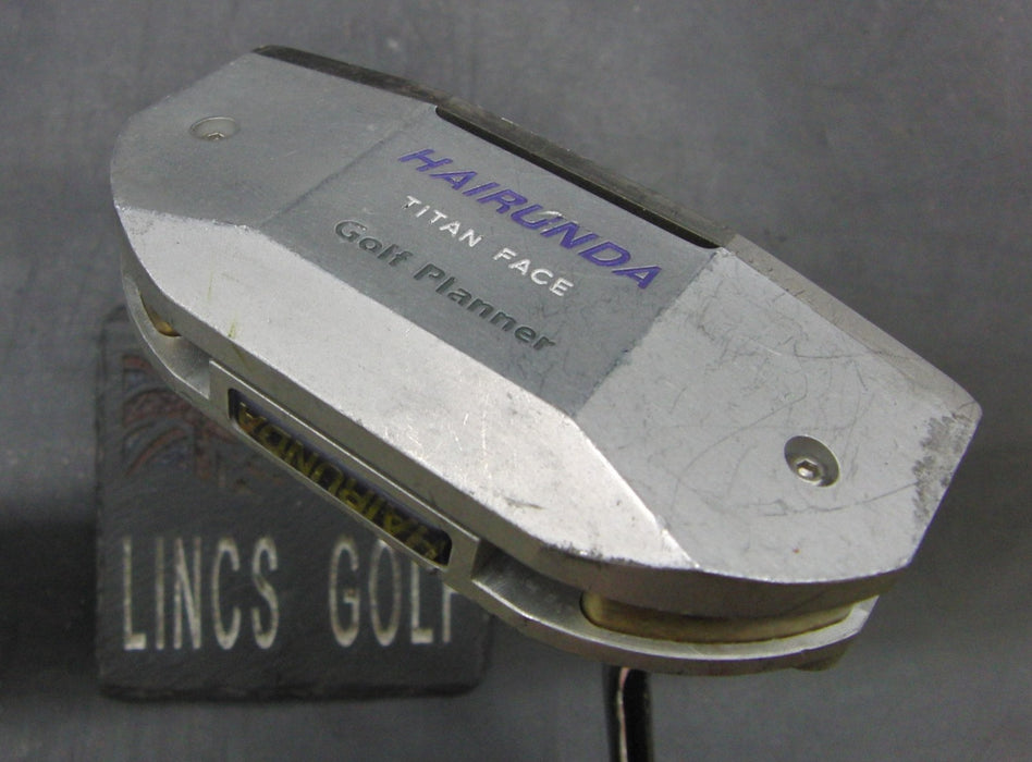 Golf Planner Hairunda Titan Face Putter Steel Shaft 80cm Length Royal Grip