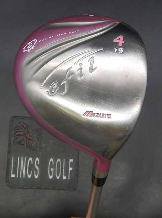 Ladies Mizuno Efil 19° 4 Wood Ladies Graphite Shaft Mizuno Grip