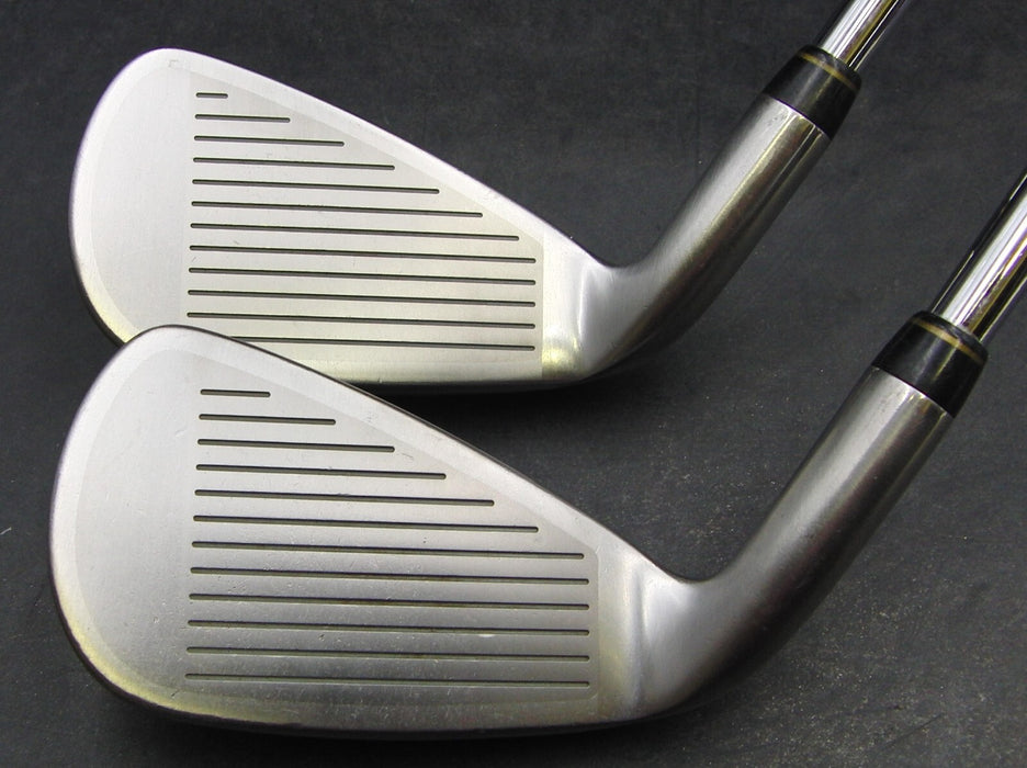 Set of 2 Bridgestone Tourstage V301 4+5 Irons Regular Steel Shafts Black Grips