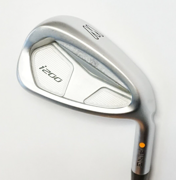 Ping i200 Orange Dot Pitching Wedge Rifle 6.0 Stiff Steel Shaft Lamkin Grip